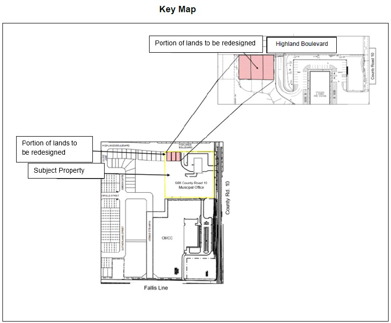 Key Map for OPA 988 County Road 10